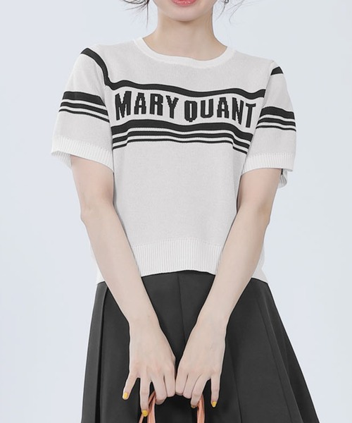 mare 半袖ニット/ホワイト MARY QUANT（マリークヮント） 半袖ニット M ホワイト レディース
