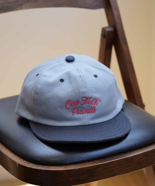 「Mighty Shine」 「BRIDGE CAP」キャップ M ワインレッド メンズ_画像3