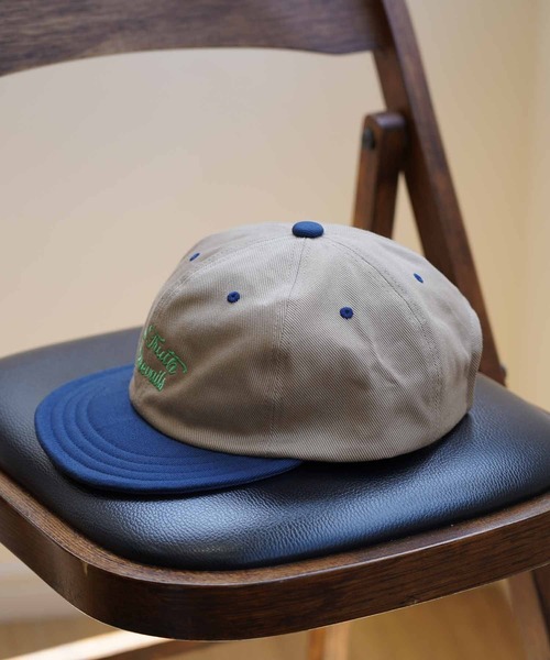 「Mighty Shine」 「BRIDGE CAP」キャップ M ワインレッド メンズ_画像5