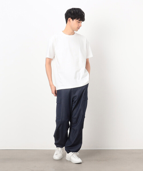 「COMME CA COMMUNE」 半袖Tシャツ LARGE ブラック メンズ_画像2