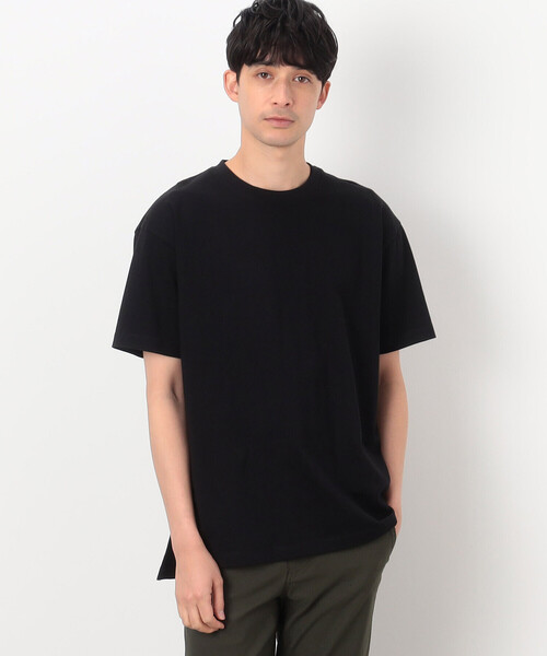 「COMME CA COMMUNE」 半袖Tシャツ LARGE ブラック メンズ_画像6