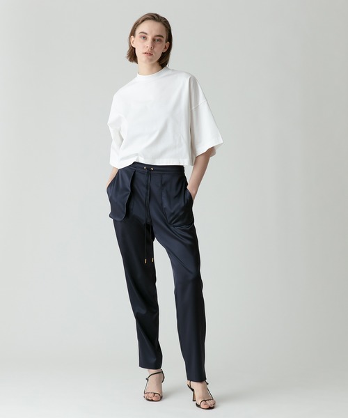 「allureville」 7分袖カットソー 2 ブラック レディース_画像4
