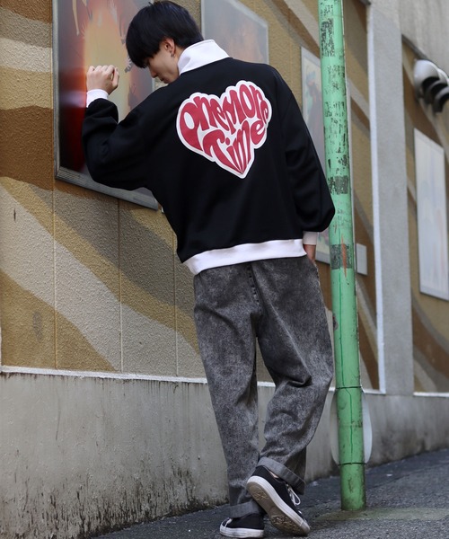 「SITRY」 スウェットカットソー X-LARGE グリーン メンズ_画像5