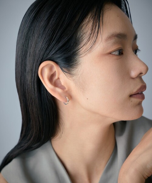 Jouete（ジュエッテ） フープ ピアス K10WG フープピアス size/M