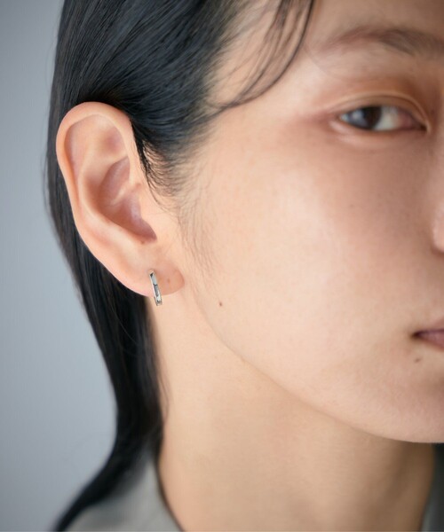 Jouete フープピアス 10k Jouete（ジュエッテ） フープ ピアス K10WG フープピアス size/M