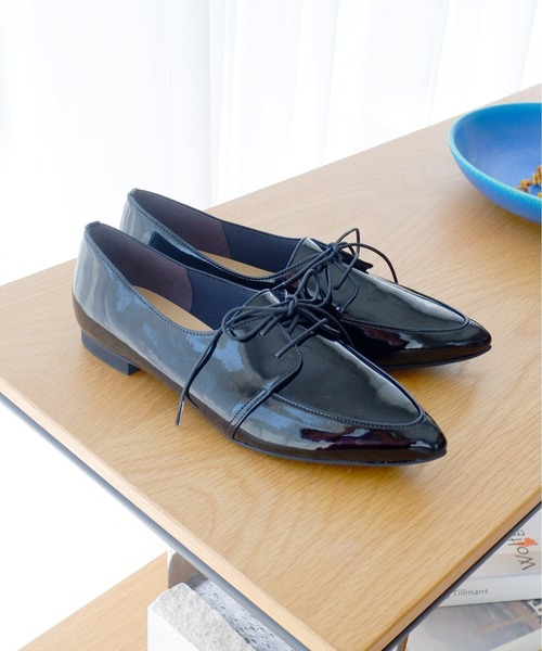 「MODE KAORI」 シューズ 25cm ブラック レディース_画像7