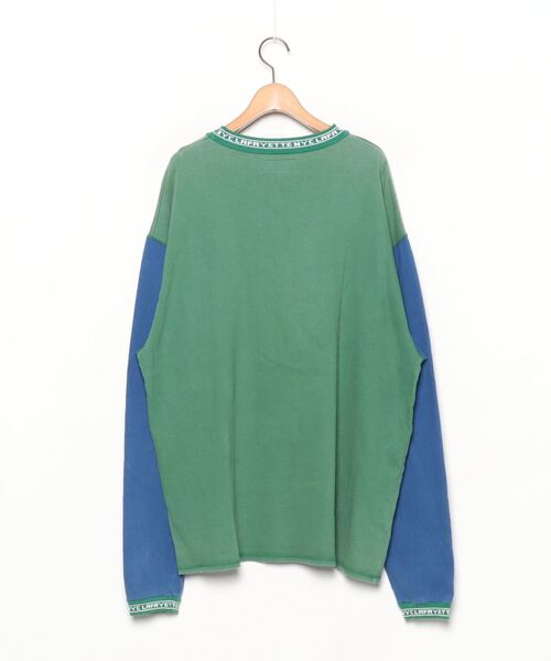 「Lafayette」 長袖Tシャツ X-LARGE グリーン メンズ_画像2