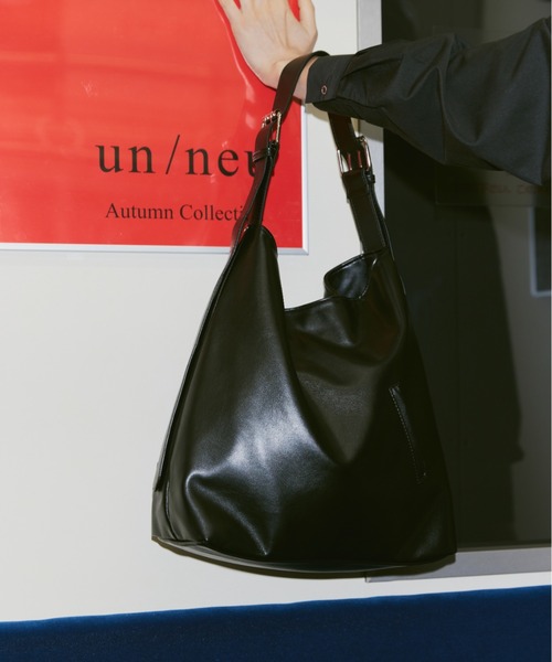 「un/neu」 ショルダーバッグ FREE シルバー レディース_画像8