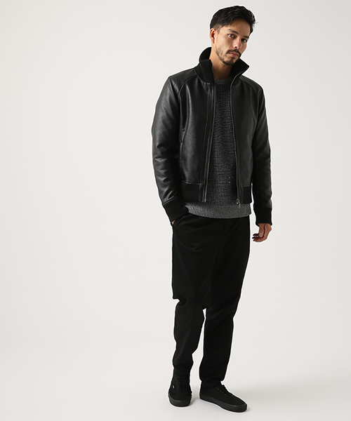 【即完売】AZUL BY MOUSSY アズールバイマウジー　革ジャン　裏ボア 即完売】AZUL BY MOUSSY アズールバイマウジー 革ジャン 裏ボア セール