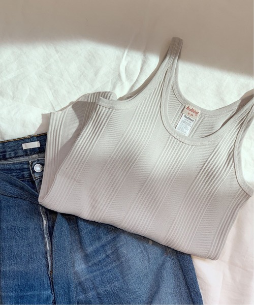 Healthknit ヘルスニット 別注リブタンクトップ Zozotown 通販