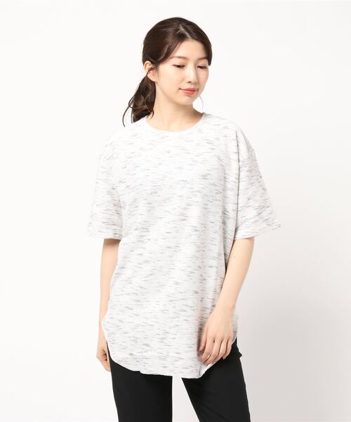 TRAP/U（トラップユー） tシャツ 半袖 「69」「TRAP/U」メランジタック