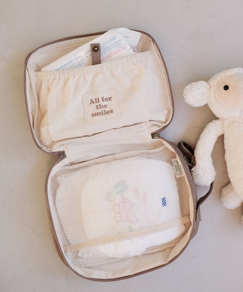 ALEXIA STAM（アリシアスタン） おむつポーチ Logo Diaper Pouch/ロゴ