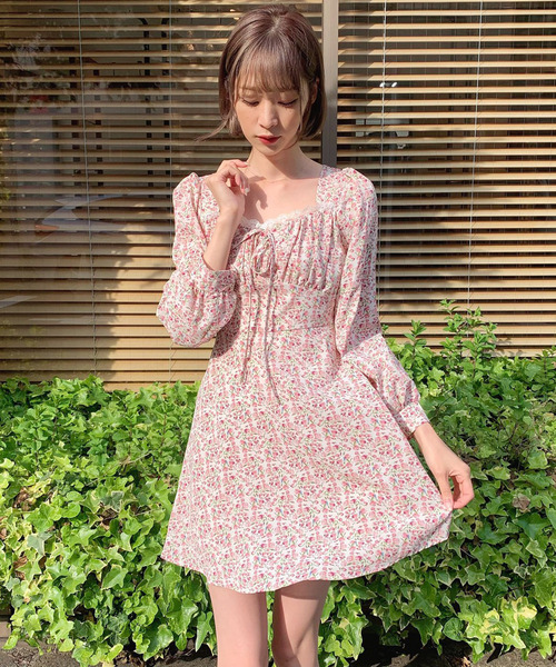 ワンピース Titty Co Petit フラワーフレアワンピース Zozotown Paypayモール店 通販 Paypayモール