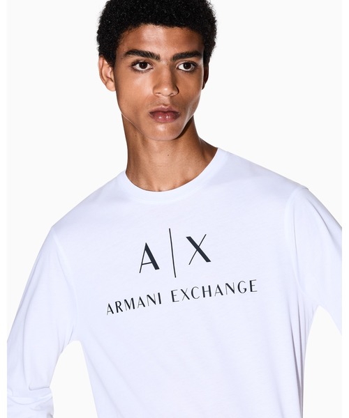 関税・送料込【Armani Exchange】A/X ロゴ Tシャツ ARMANI EXCHANGE tシャツ 「A|X アルマーニ エクスチェンジ」AX