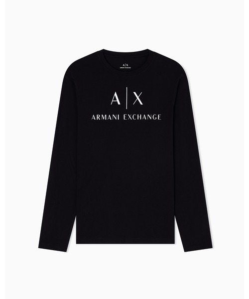 Armani Exchange A/X ロゴ コットン クルーネック Tシャツ ARMANI EXCHANGE tシャツ 「A|X アルマーニ エクスチェンジ」AX