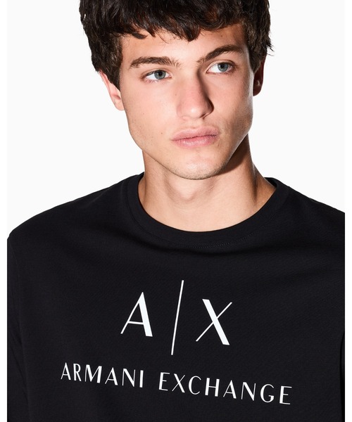 新品 A|X アルマーニエクスチェンジ 立体刺繍ロゴ 長袖Tシャツ Lサイズ 白 新品 A|X アルマーニエクスチェンジ 立体刺繍ロゴ 長袖Tシャツ L