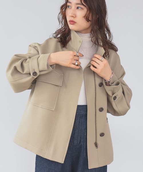 返品送料無料 ジャケット ブルゾン B Ming By Beams スタンド ショート ブルゾン 22ss ジャケット レディースファッション ファッション 10 502 Www Jesuitnola Org