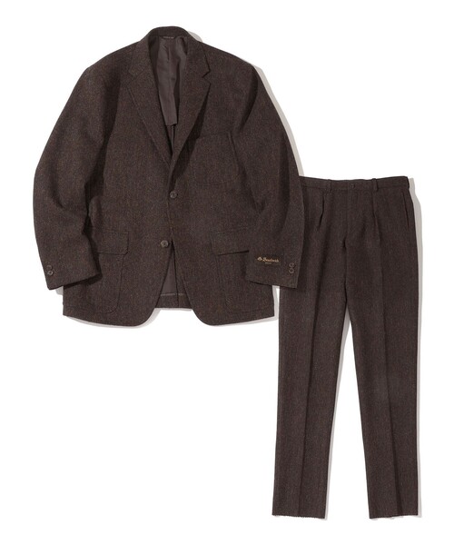 セットアップ Southwick: HarrisTweed 1タック IVY トラウザーズ
