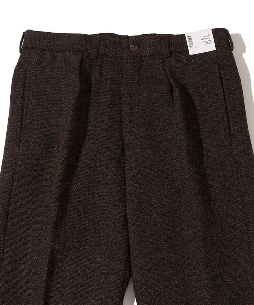 セットアップ Southwick: HarrisTweed 1タック IVY トラウザーズ