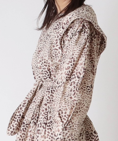 ワンピース Sea New York / calla cheet belted(レオパードチュニック 