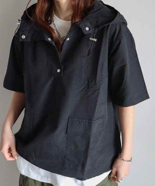 パーカー ナイロン半袖アノラック レディース : ZOZOTOWN Yahoo!店