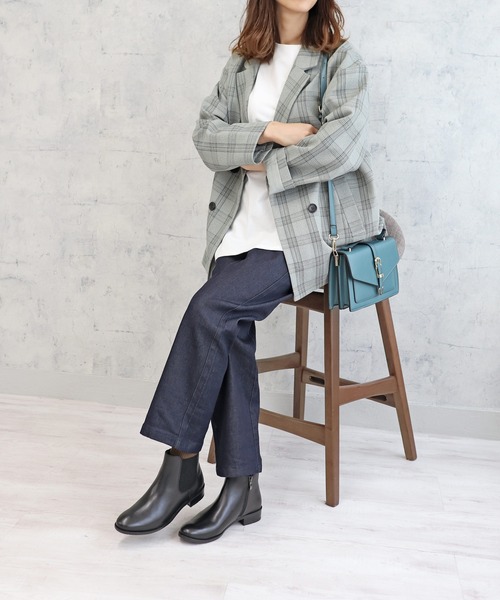 MODE KAORI（モードカオリ） ブーツ 「撥水 防滑」ショートサイドゴア