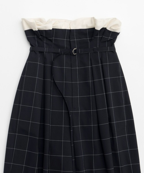 MAISON SPECIAL スラックス パンツ High Waist Wide Pants/ハイ