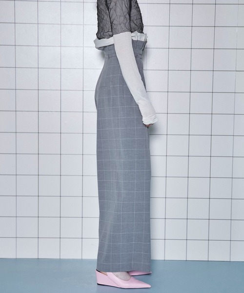 MAISON SPECIAL スラックス パンツ High Waist Wide Pants/ハイ