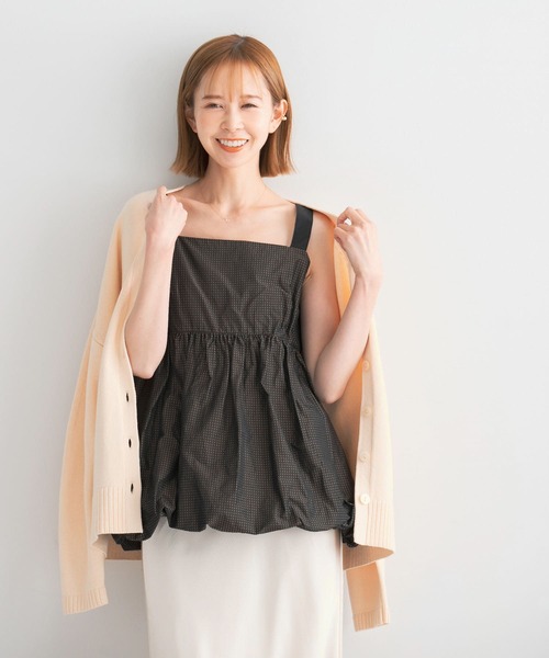 ブラウス シャツ 絞り加工バルーンキャミトップ レディース ブラウス シャツ バルーンキャミブラウス レディース : ZOZOTOWN