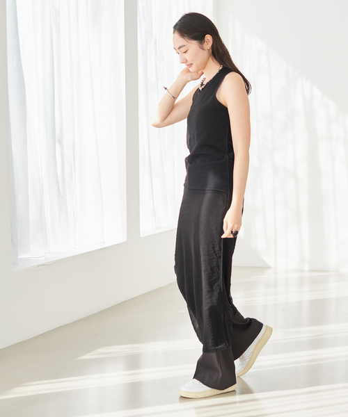 plage（プラージュ） ワンピース 「R'IAM」 SHEER TANK ワンピース