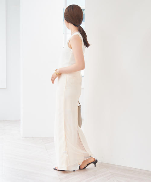 plage（プラージュ） ワンピース 「R'IAM」 SHEER TANK ワンピース