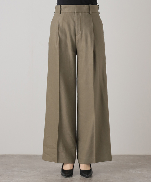 極美品*ドゥーズィエムクラス 2023ss Cotton ワイドパンツ パンツ Deuxieme Classe パンツ *Summer ワイドパンツ レディース