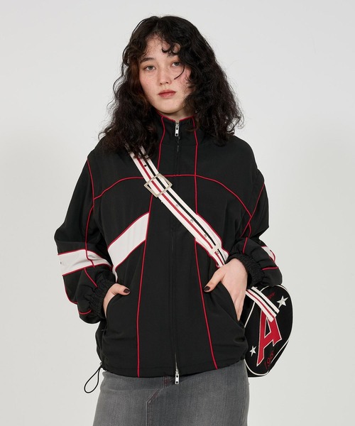 tina:jojun アウター TINA：JOJUN（ティーナジョジュン） ブルゾン アウター 2WAY トラック