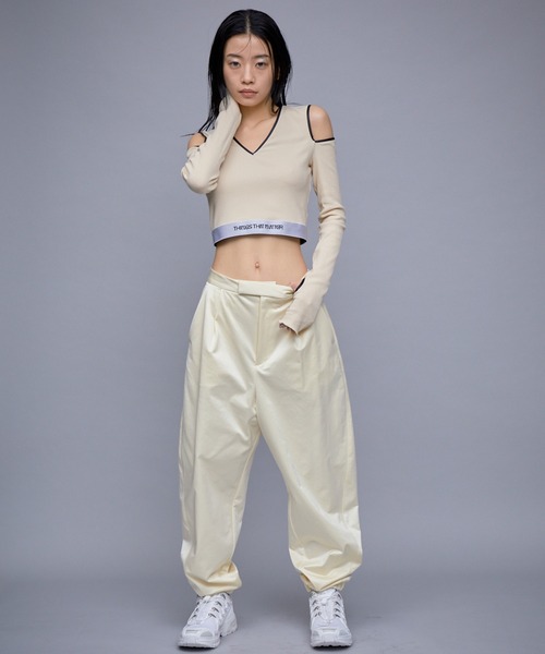 パンツ レディース NEW SATIN JERSEY JOG PANTS / ニューサテンジャージジョグパンツ｜zozo｜09