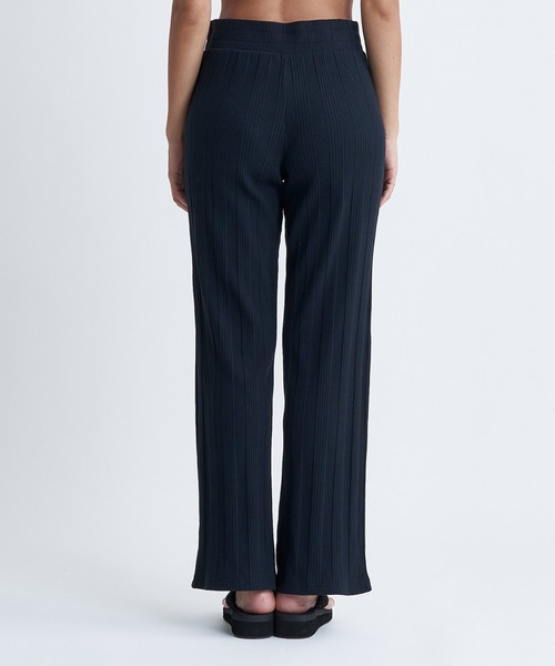 リュクス リラックス フレアパンツ  ブルー ROXY パンツ AZUL PANTS/ロキシーウエストゴムリラックスロング