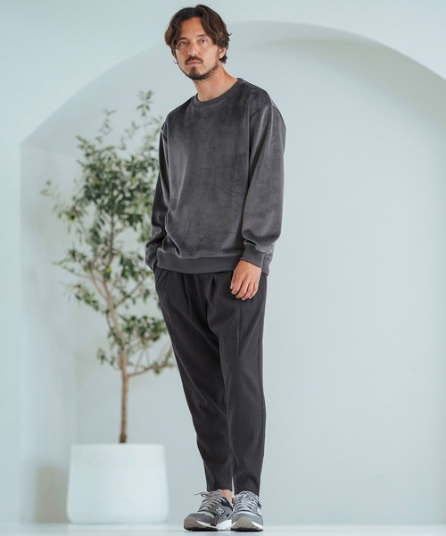 Magine（マージン） パンツ mp12511-Brushed Viscose Drape Fabric