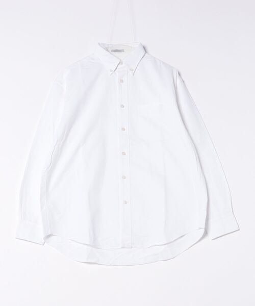 ブラウス シャツ 「HOUSTON」OXFORD BD  SHIRT (RELAX FIT) レディース メンズ HOUSTON ブラウス シャツ 「HOUSTON」OXFORD BD SHIRT (RELAX