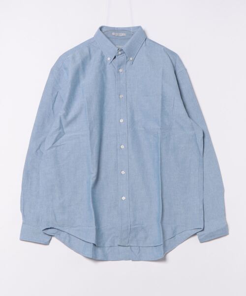ブラウス シャツ 「HOUSTON」OXFORD BD  SHIRT (RELAX FIT) レディース メンズ HOUSTON ブラウス シャツ 「HOUSTON」OXFORD BD SHIRT (RELAX