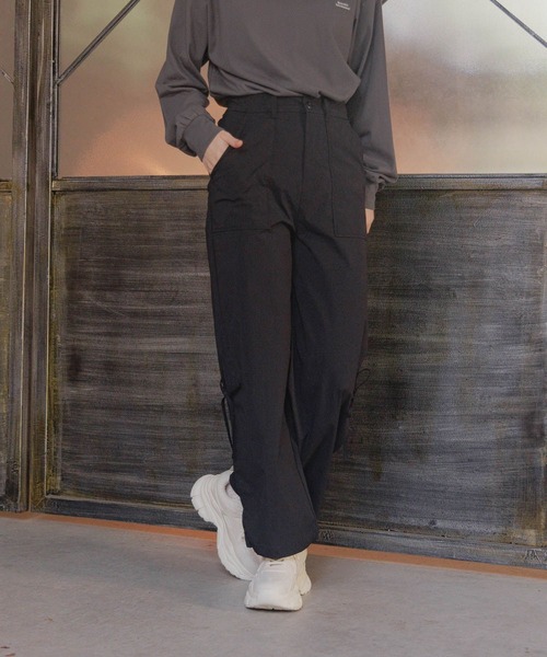 GLOBAL WORK（グローバルワーク） パンツ サイドオープンパラシュート