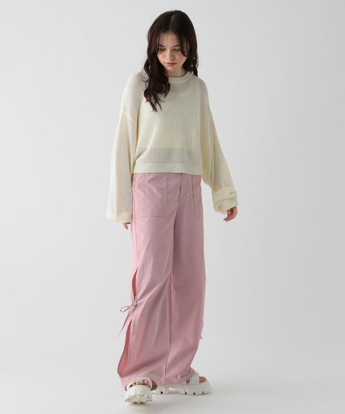 GLOBAL WORK（グローバルワーク） パンツ サイドオープンパラシュート