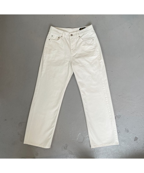 Noen（ノエン） ジーンズ ホワイトワイドデニムパンツ メンズ