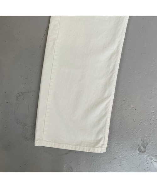 Noen（ノエン） ジーンズ ホワイトワイドデニムパンツ メンズ