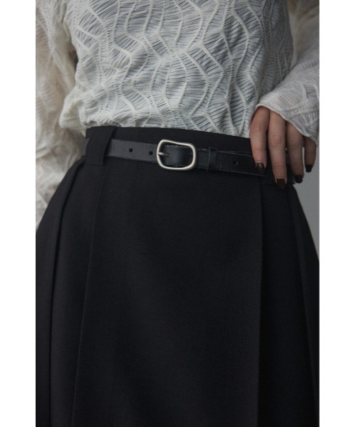 小物 black by moussy   undulation buckle belt 楽天市場】undulation buckle belt BLACK BY MOUSSY ブラック