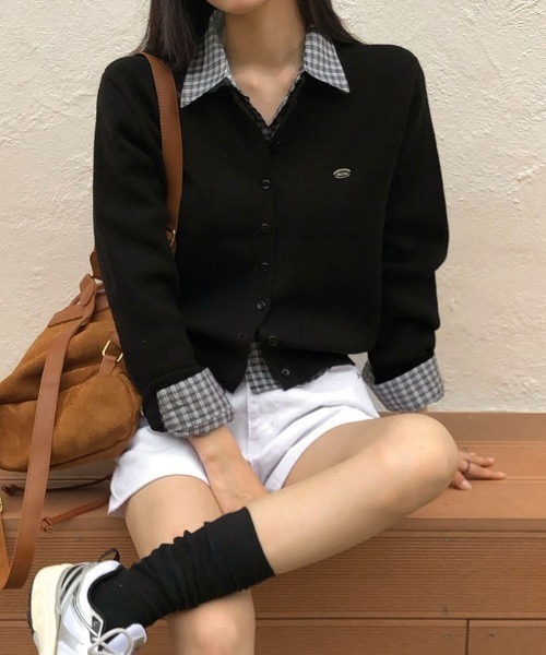 カーディガン 「BELLIDE MADE」 デイリーラウンドペンダントカーディガン レディース BEIDELLI カーディガン 「BELLIDE MADE」 デイリーラウンド