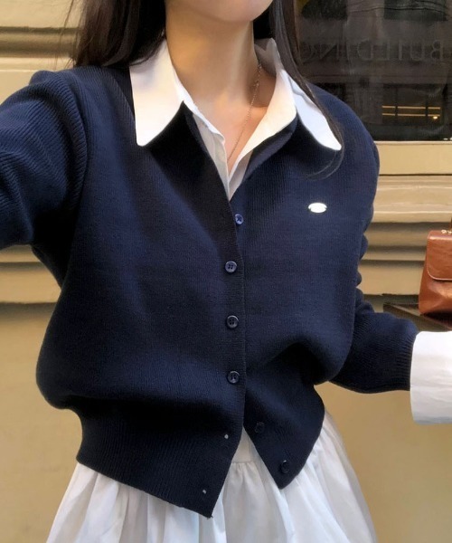 カーディガン 「BELLIDE MADE」 デイリーラウンドペンダントカーディガン レディース BEIDELLI カーディガン 「BELLIDE MADE」 デイリーラウンド