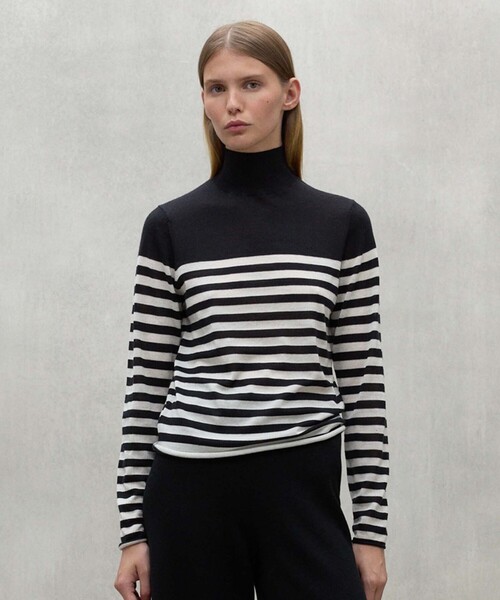 ニット セーター FAYA ボーダーニット / FAYA STRIPES KNIT WOMAN レディース