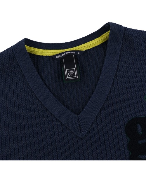 ZOY（ゾーイ） ベスト ジレ MENS 針抜き畦ニットベスト メンズ