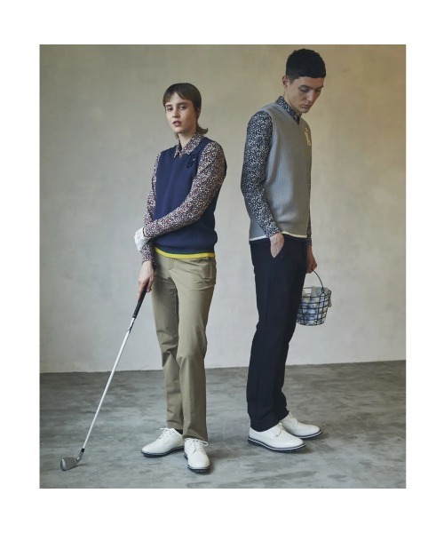 ZOY（ゾーイ） ベスト ジレ MENS 針抜き畦ニットベスト メンズ