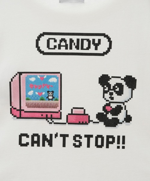 「Candy Stripper」 半袖ブラウス 2 ライトブルー レディース Candy Stripper 「Candy Stripper」 半袖カットソー 2 ブルー