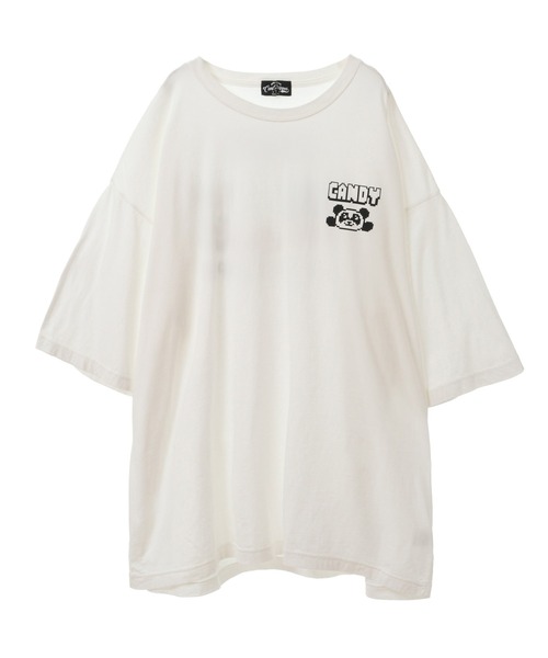 Candy Stripper 「Candy Stripper」 半袖Tシャツ 2 ライトブルー